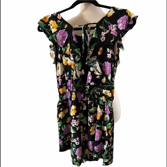 Li les floral romper size Medium - Picture 2 of 10